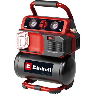 Einhell TE-AC 18/75 Li OF 18v Cordless Oil Free Air Compressor 5 Litre
