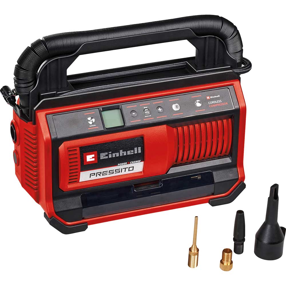 Einhell PRESSITO 18/25 18v Cordless Air Compressor Pump and Inflator