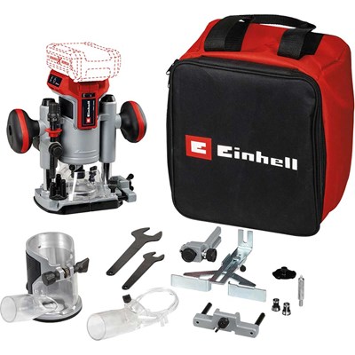 Einhell Professional TP-RO 18 Li BL 18v Cordless Brushless Plunge and Trim Router Set