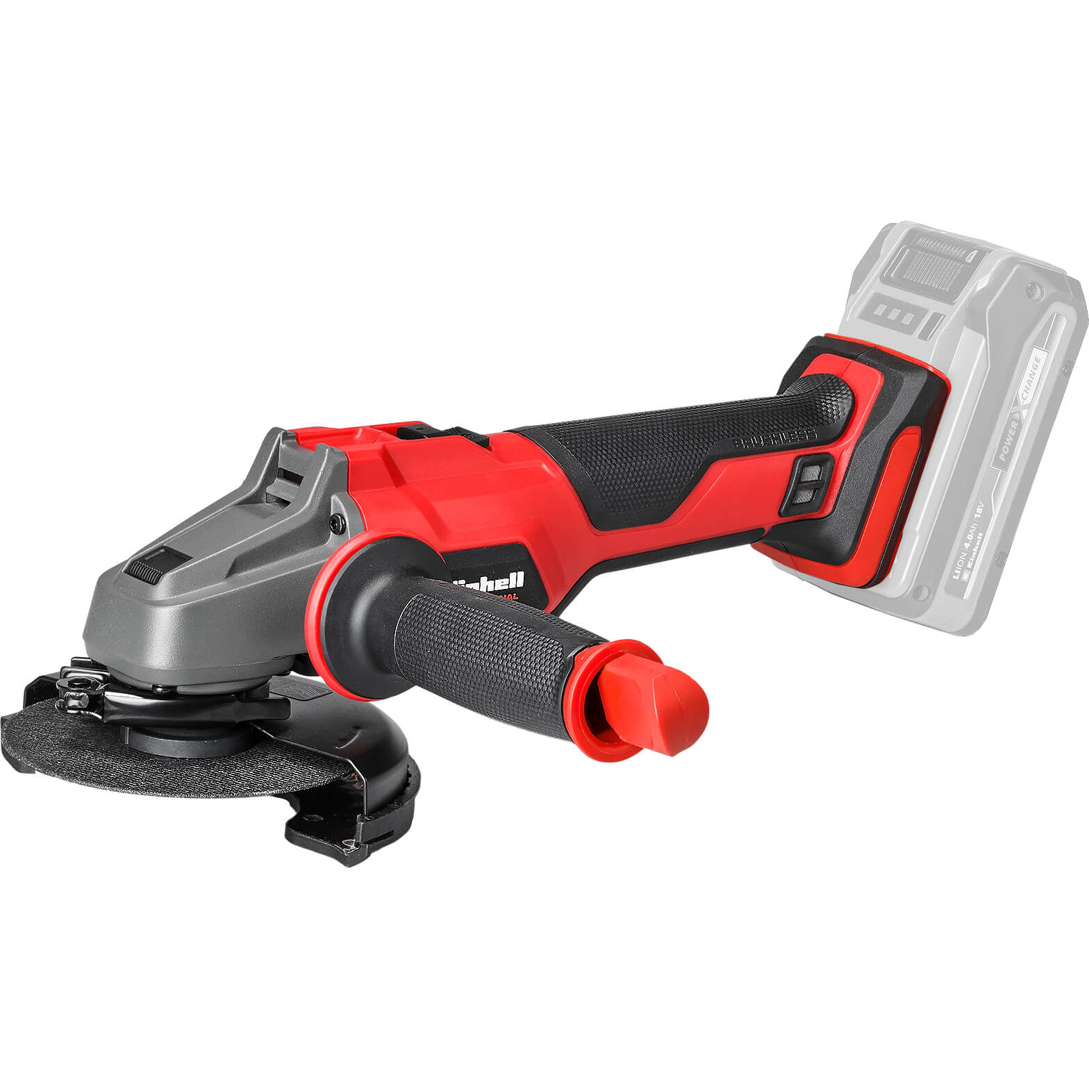 Einhell Professional AXXIO 18/115 18v Cordless Brushless Angle Grinder 115mm — Bare tool, no battery or charger