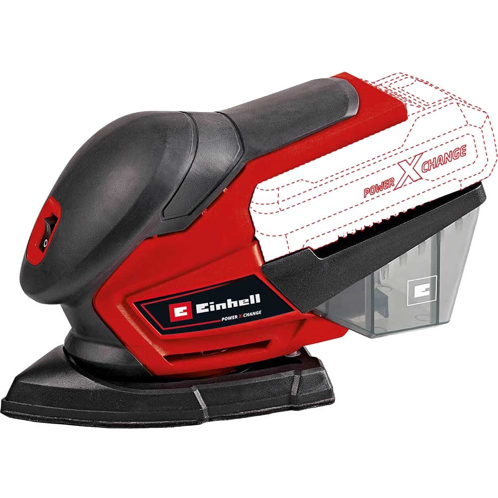 Cordless Belt Sander Einhell 18v Sander Einhell TE-OS 18/150 Li - Main Image