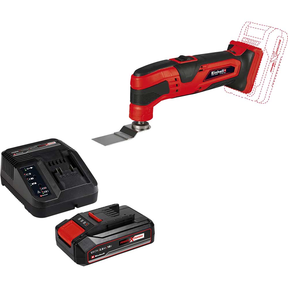 Einhell Tc-Mg Li 18V Cordless Ois Oscillating Multi Tool Size 18
