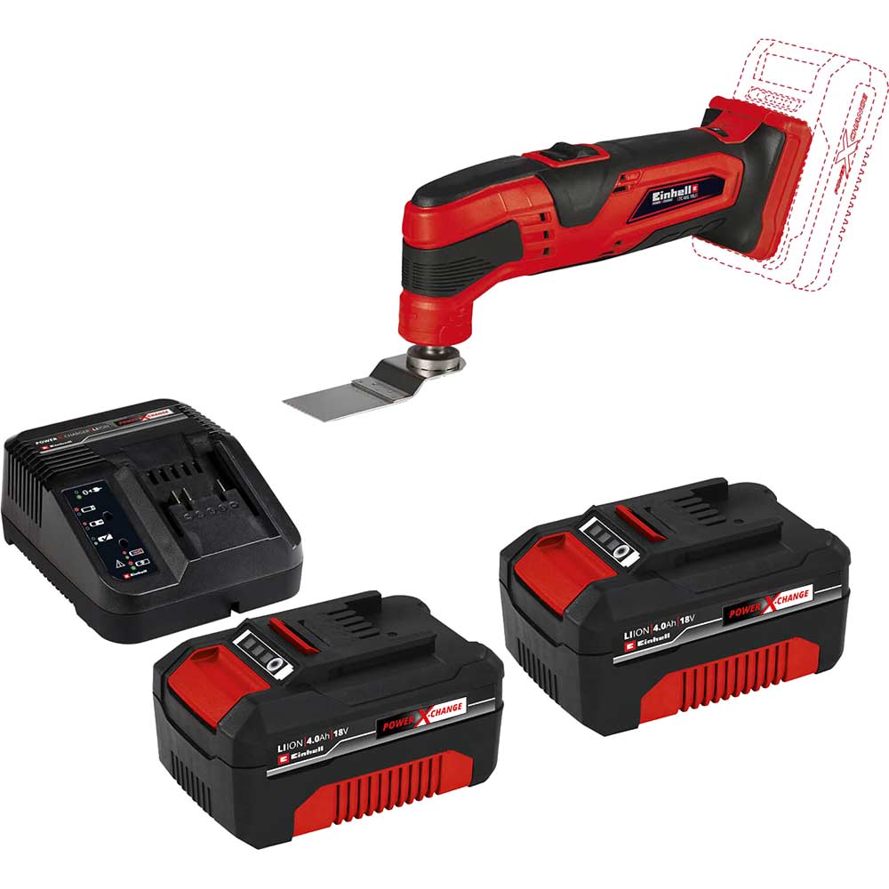 Einhell Tc-Mg Li 18V Cordless Ois Oscillating Multi Tool Size 18
