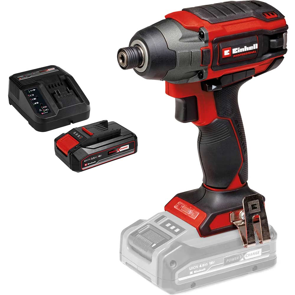 Einhell Professional Tp-Ci 18/220 Li Bl 18V Cordless Brushless Impact Driver Size 18