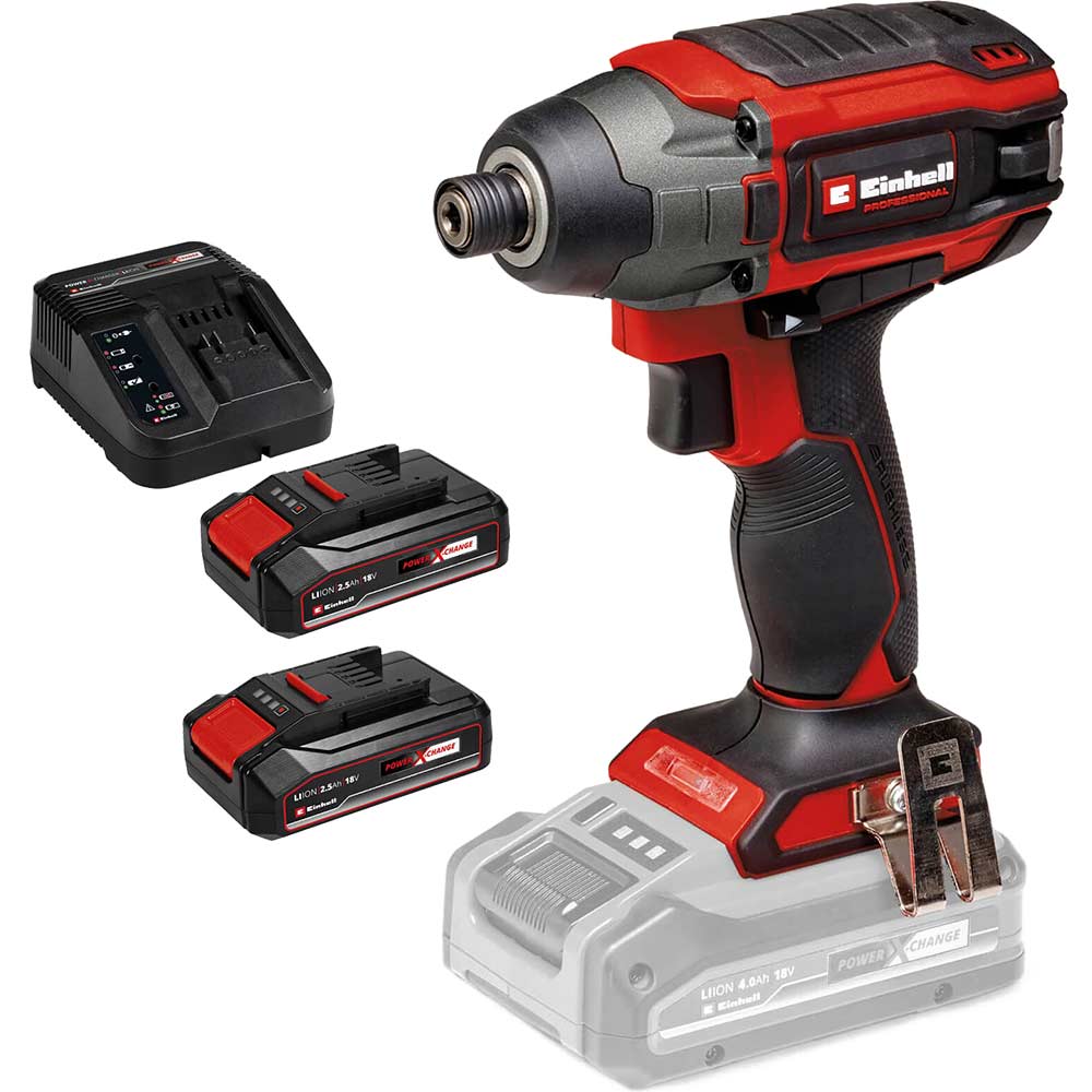 Einhell Professional Tp-Ci 18/220 Li Bl 18V Cordless Brushless Impact Driver Size 18