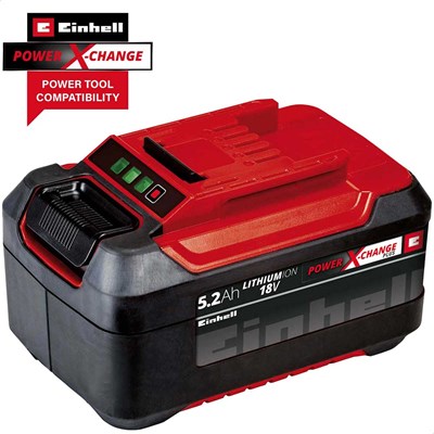 Einhell Genuine PXC 18v Cordless Slim Plus Li-ion Battery 5.2ah