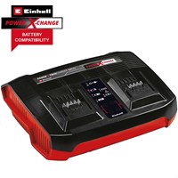 Einhell Genuine PXC 18v Cordless Twin Battery Charger Einhell Genuine PXC 18v Cordless Twin Battery Charger
