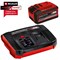 Einhell Genuine PXC 18v Cordless Slim Plus Li-ion Multi-Ah Battery 6ah and Boost Charger 