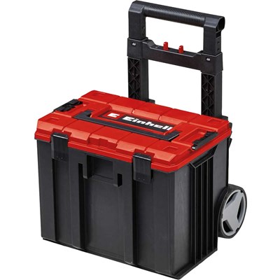 Einhell E Case L Stackable Tool Box on Wheeled Trolley