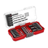 Einhell 18 Piece Impact Drill and Screwdriver Bit Set in S Case