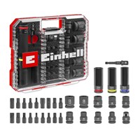 Einhell 32 Piece 1/2" Drive Impact Socket & Bit Set in XL Case Einhell 32 Piece 1/2" Drive Impact Socket & Bit Set in XL Case