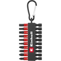 Einhell 10 Piece Impact Screwdriver Bit Set on Snap Hook Carabiner Einhell 10 Piece Impact Screwdriver Bit Set on Snap Hook Carabiner