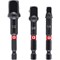 Einhell 3 Piece 1/4" Hex Impact Socket Adaptor Set Einhell 3 Piece 1/4" Hex Impact Socket Adaptor Set