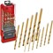 Einhell 13 Piece HSS-G Titanium Coated Drill Bit Set Einhell 13 Piece HSS-G Titanium Coated Drill Bit Set