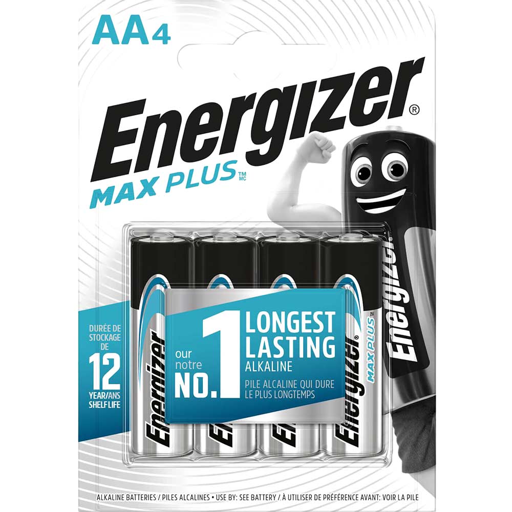 Energizer Max Plus AA Alkaline Batteries