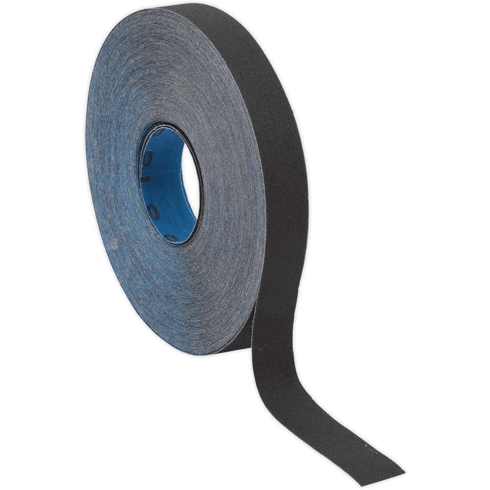 Sealey Blue Emery Roll Twill 25M