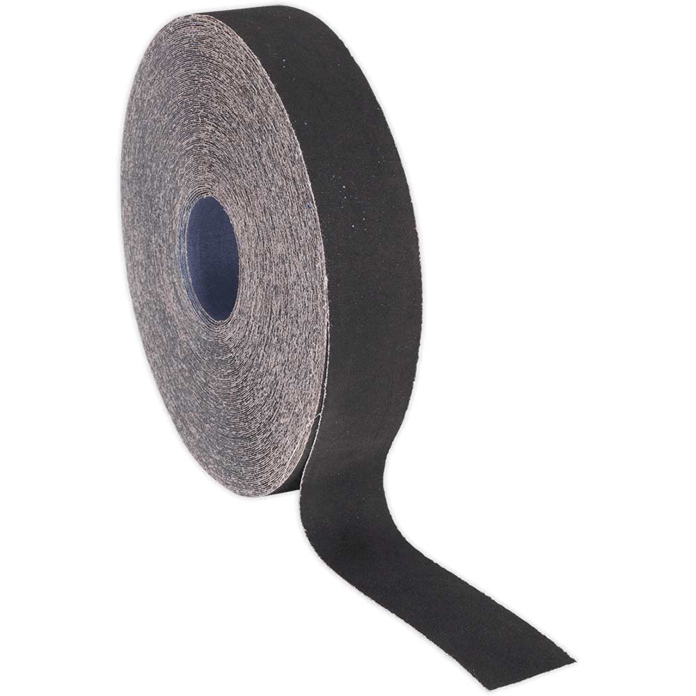 Sealey Blue Emery Roll Twill 25Mm 40G 50M