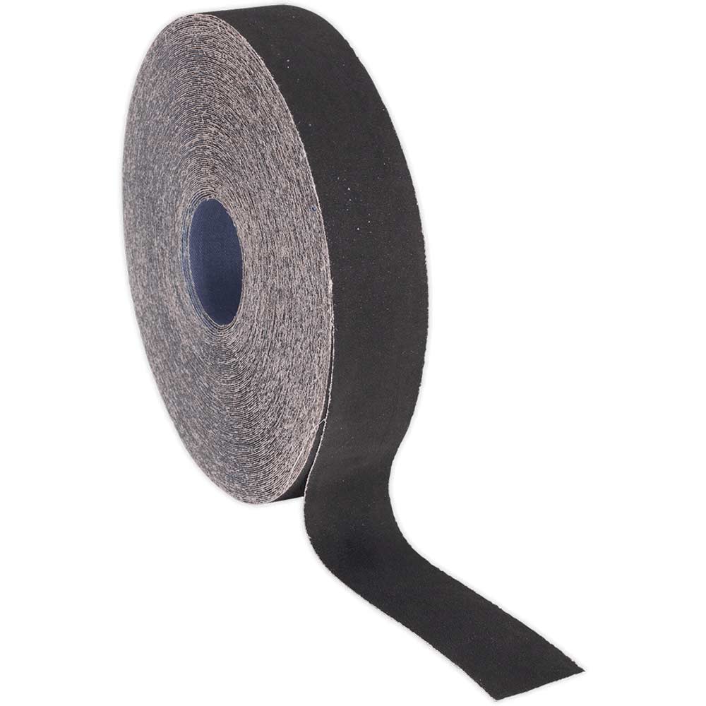 Sealey Blue Emery Roll Twill 25Mm 60G 50M