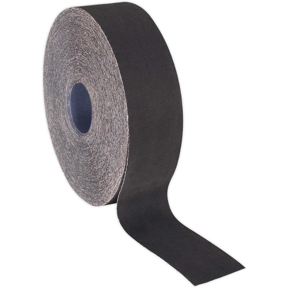 Sealey Blue Emery Roll Twill 50Mm 40G 50M