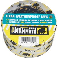 Everbuild Mammoth Weatherproof Clear Tape Everbuild Mammoth Weatherproof Clear Tape