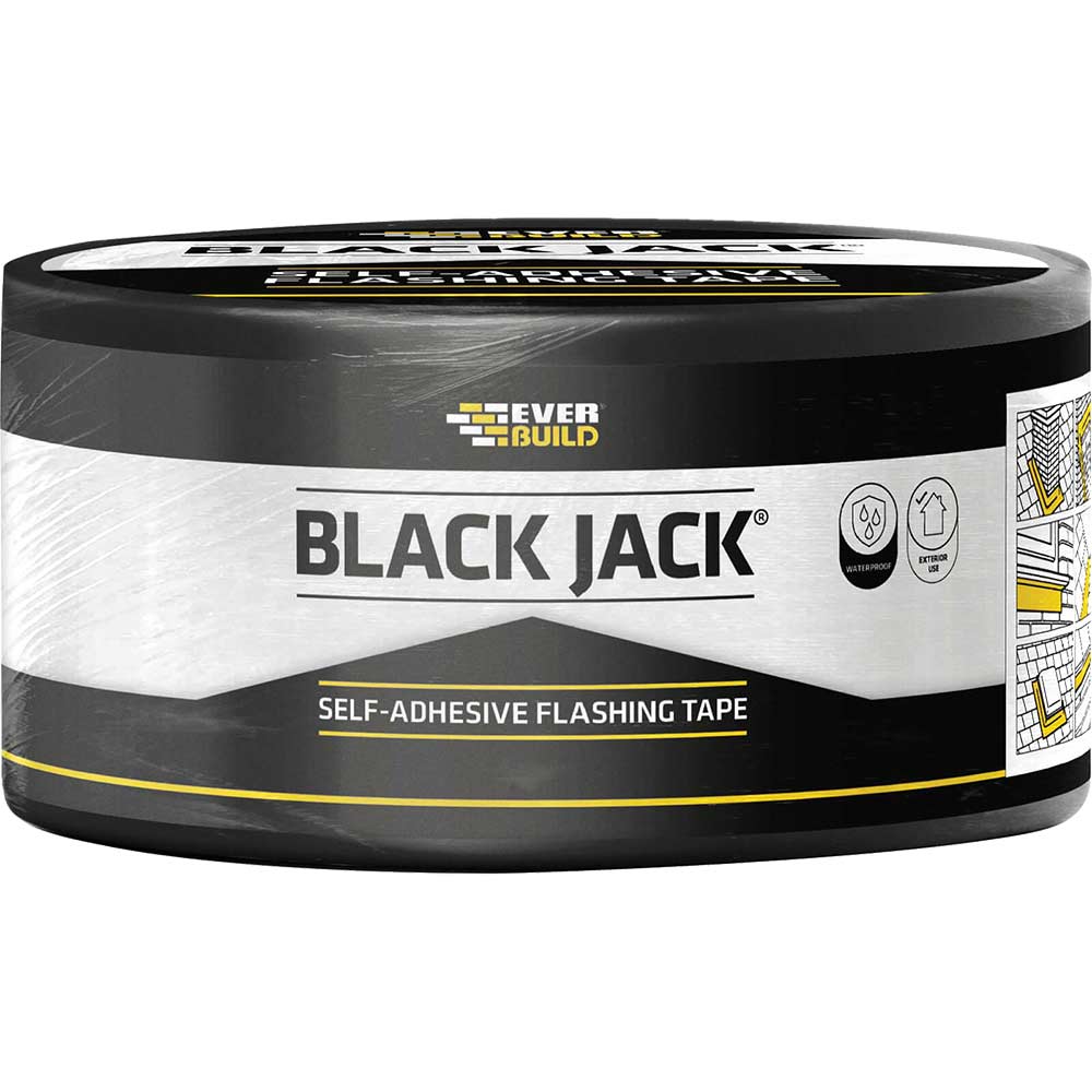 Everbuild Black Jack Flashing Tape 450Mm 10M