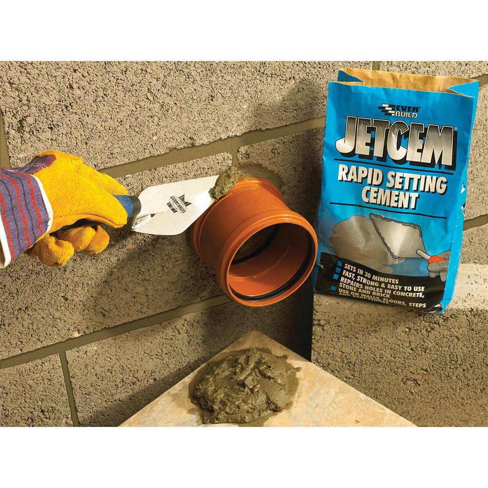 Everbuild Jetcem Rapid Set Cement - 6kg | Cement