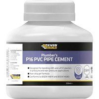 Everbuild P16 Plumbers PVC Pipe Cement Everbuild P16 Plumbers PVC Pipe Cement