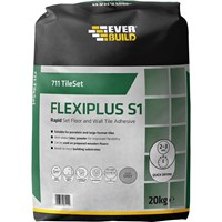 Everbuild Rapid Set Flexiplus Tile Adhesive Everbuild Rapid Set Flexiplus Tile Adhesive