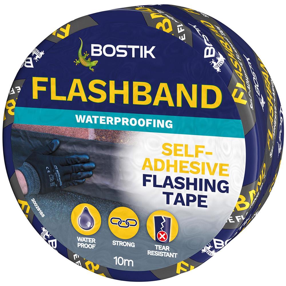 Evo-Stik 30812229 Flashband Roll Grey 300Mm X 10M