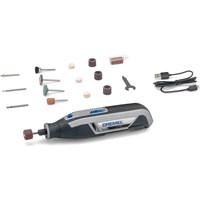 Dremel 7760 3.6v Cordless Rotary Multi Tool 15 Accessory Kit Dremel 7760 3.6v Cordless Rotary Multi Tool 15 Accessory Kit