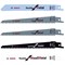 Bosch Genuine 5 Piece Mixed Recipro Saw Blade Set for KEO and Other Garden Saws 