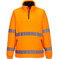 Portwest Hi Vis 1/2 Zip Fleece Portwest Hi Vis 1/2 Zip Fleece