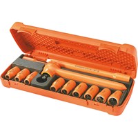 Facom VSE Series 12 Piece 1/2" Drive Insulated Bi Hexagon Socket Set Metric Facom VSE Series 12 Piece 1/2" Drive Insulated Bi Hexagon Socket Set Metric