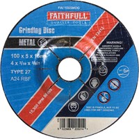 Faithfull Depressed Centre Metal Grinding Disc 