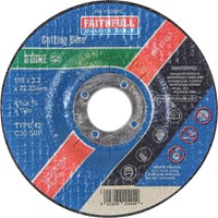 Faithfull Depressed Centre Stone Cutting Disc