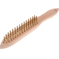 Faithfull Brass Scratch Wire Brush Faithfull Brass Scratch Wire Brush