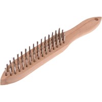 Faithfull Stainless Steel Scratch Wire Brush Faithfull Stainless Steel Scratch Wire Brush