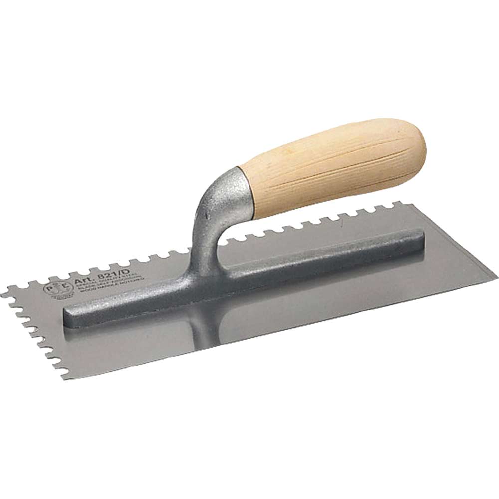 Faithfull Serrated Plastering Trowel Plastering Trowels