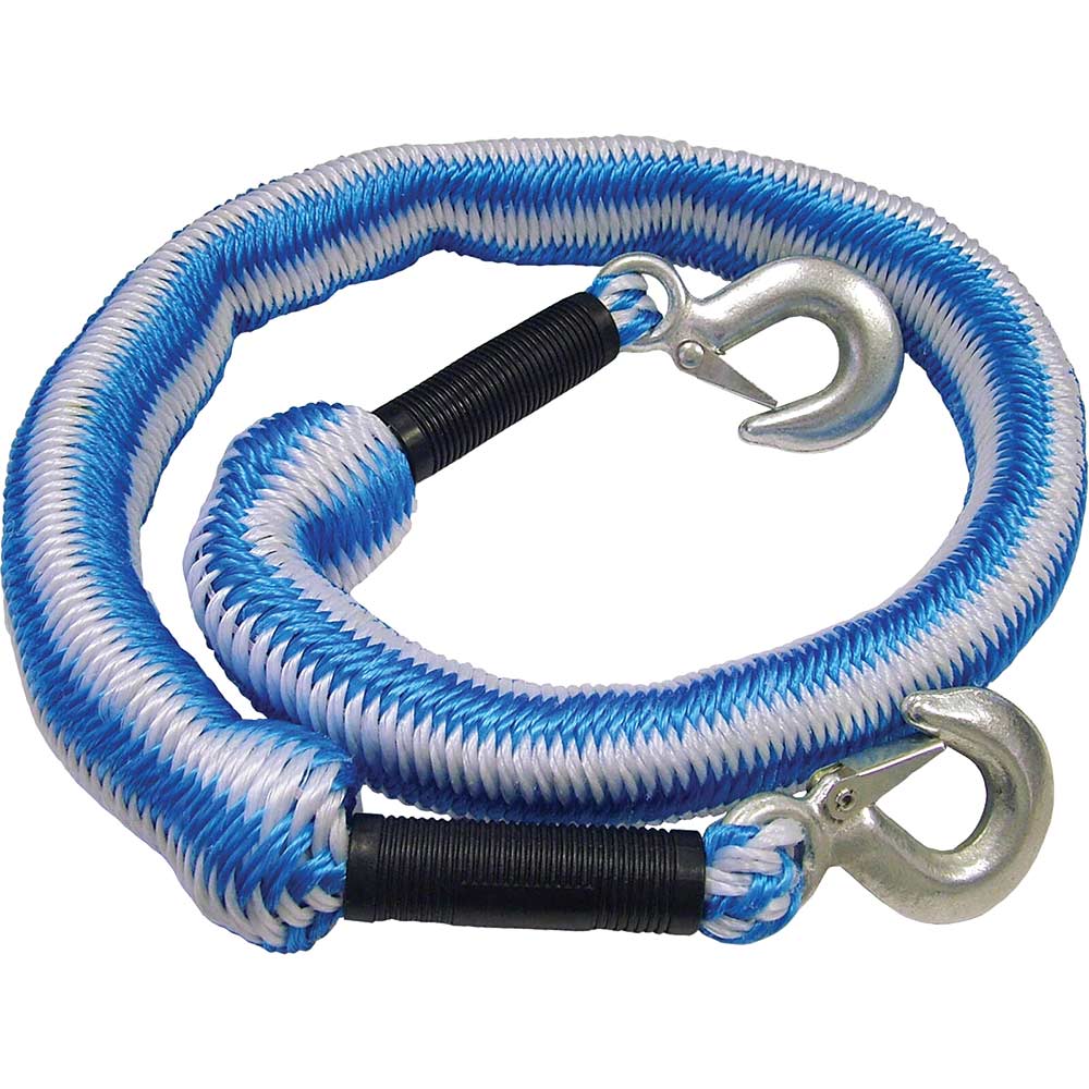 Faithfull Red Elasticated Tow Rope 3000Kg