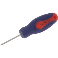 Faithfull Soft Grip Round Shank Chisel Tip Bradawl