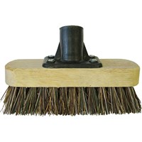 Faithfull Threaded Socket Deck Scrub Broom Head 7"
