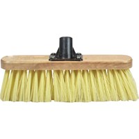 Faithfull Threaded Socket Soft Cream PVC Bristle Broom Head 12" Faithfull Threaded Socket Soft Cream PVC Bristle Broom Head 12"