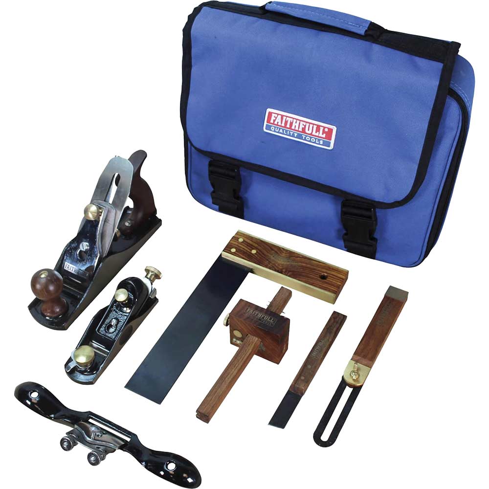 Faithfull Carpenter's Tool Kit, 7 Piece FAICARPBAG