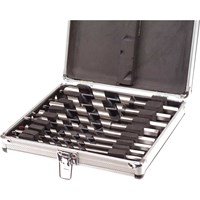 Faithfull 8 Piece Combination Auger Drill Bit Set