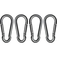 Faithfull Zinc Plated Fire Brigade Snap Hook Carabiner