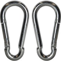 Faithfull Zinc Plated Fire Brigade Snap Hook Carabiner