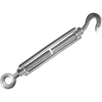 Faithfull Galvanised Straining Screw Hook and Eye Faithfull Galvanised Straining Screw Hook and Eye