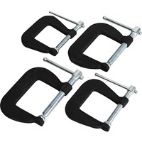 Faithfull 4 Piece Forged G Clamp Set Faithfull 4 Piece Forged G Clamp Set