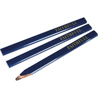 Faithfull Soft Carpenters Pencils Blue