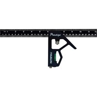 Faithfull Prestige Combination Square Black Aluminium